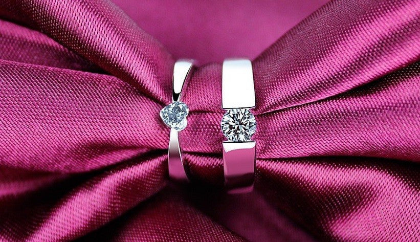 Love Story Couple Rings