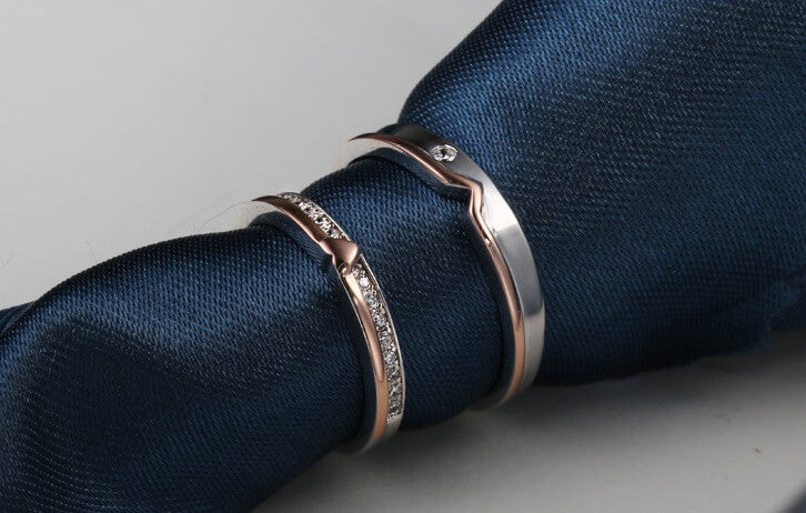 Inseparable Couple Rings