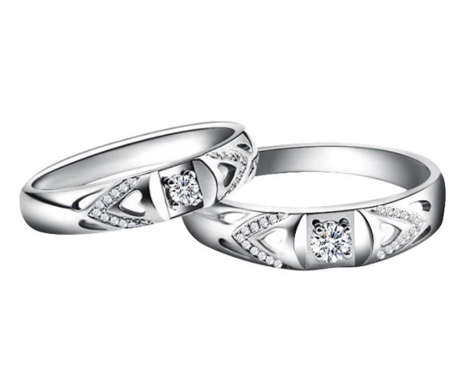 Blissful Love Couple Rings