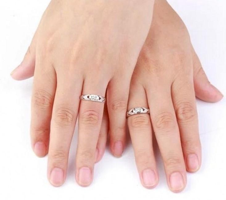 Blissful Love Couple Rings