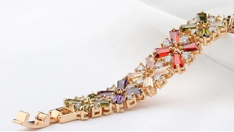 Rainbow of Love Bracelet - Silver