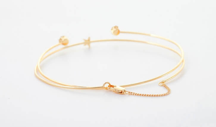 Starlight Bangle - Gold