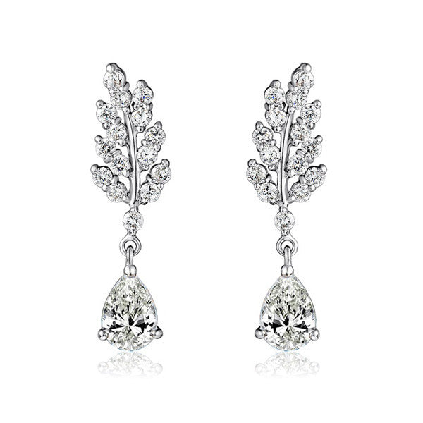 The Leaves Drop Earrings