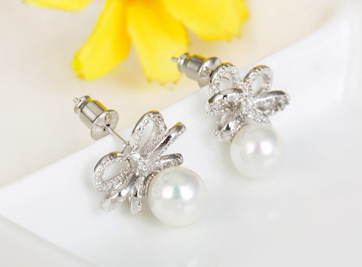 Pearls of Wisdom Stud Earrings