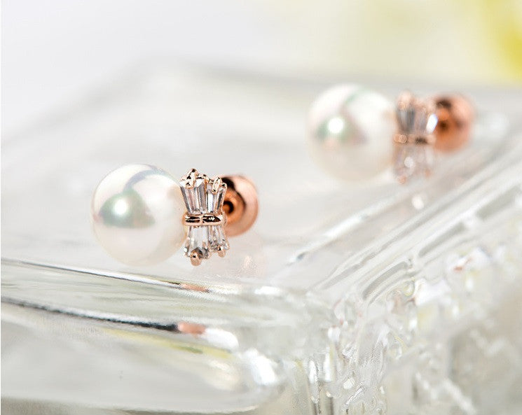 Beautiful Life Pearl Stud Earrings