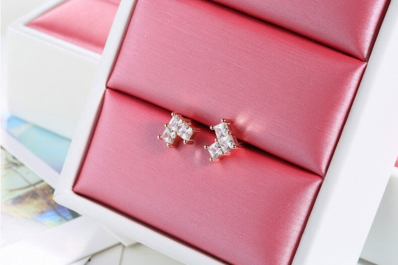 Tiny Heart Stud Earrings