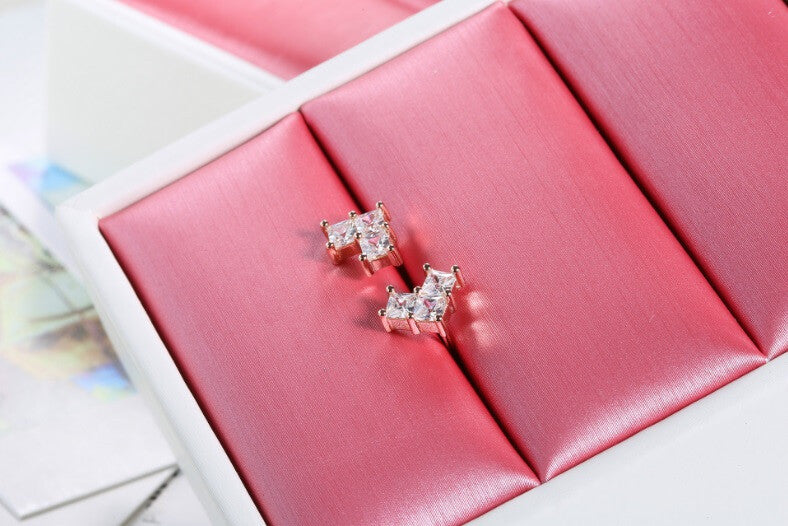 Tiny Heart Stud Earrings