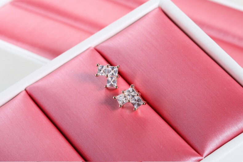 Tiny Heart Stud Earrings