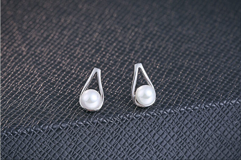 Opulence Pearl Stud Earrings