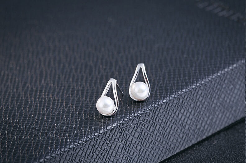 Opulence Pearl Stud Earrings