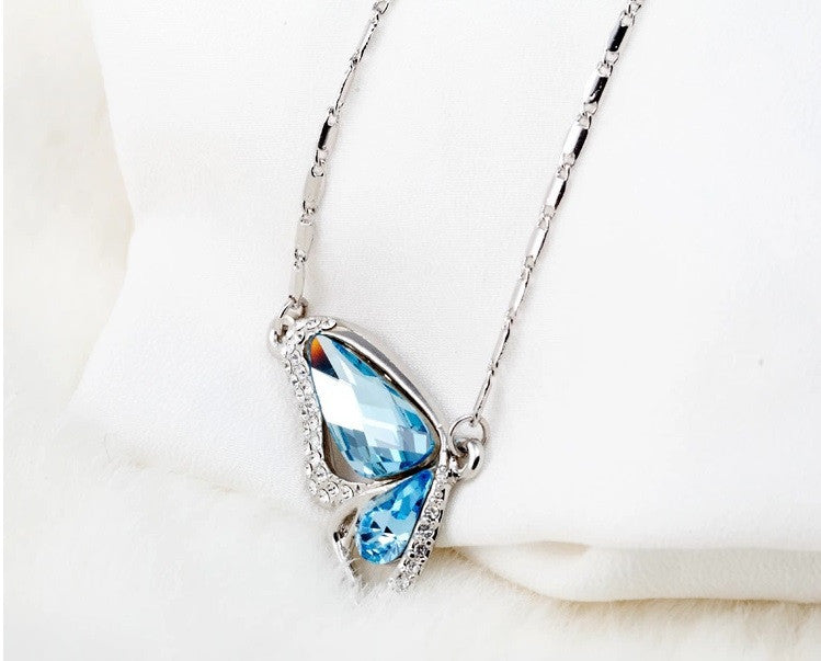 Butterfly Goddess Necklace - Amethyst