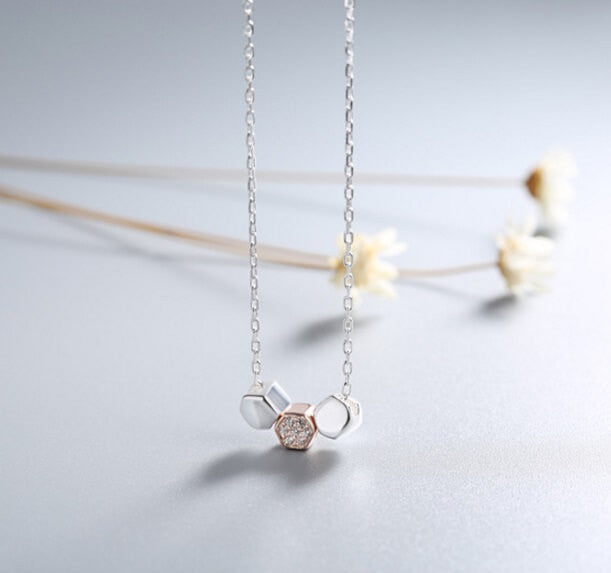 Triple Dime Necklace