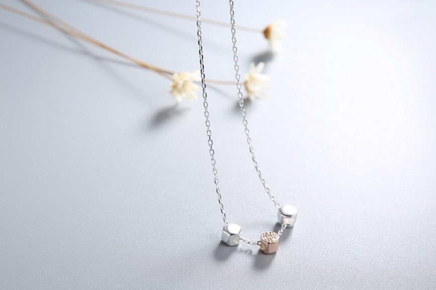 Triple Dime Necklace