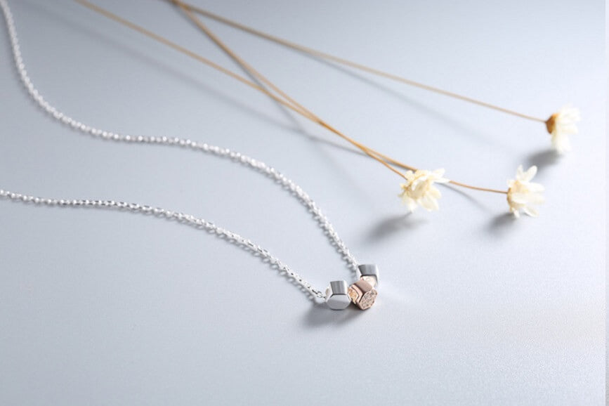 Triple Dime Necklace