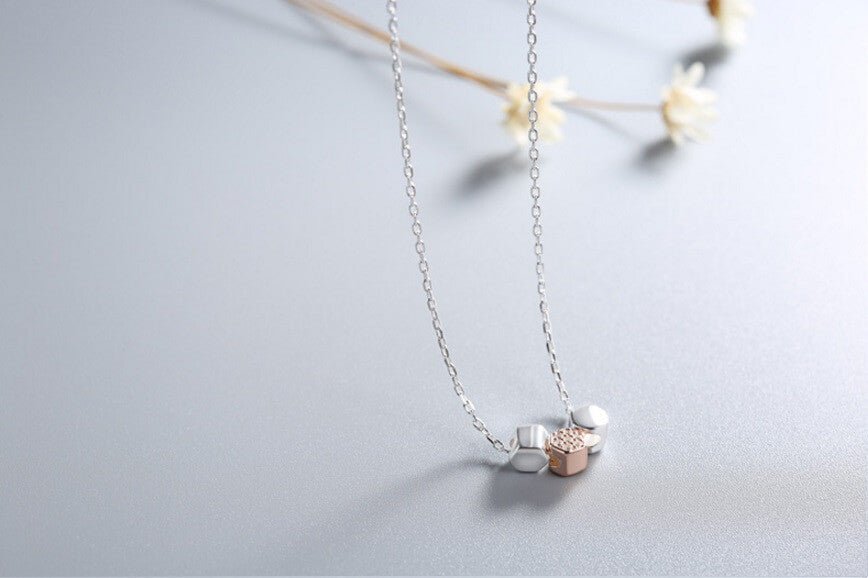 Triple Dime Necklace