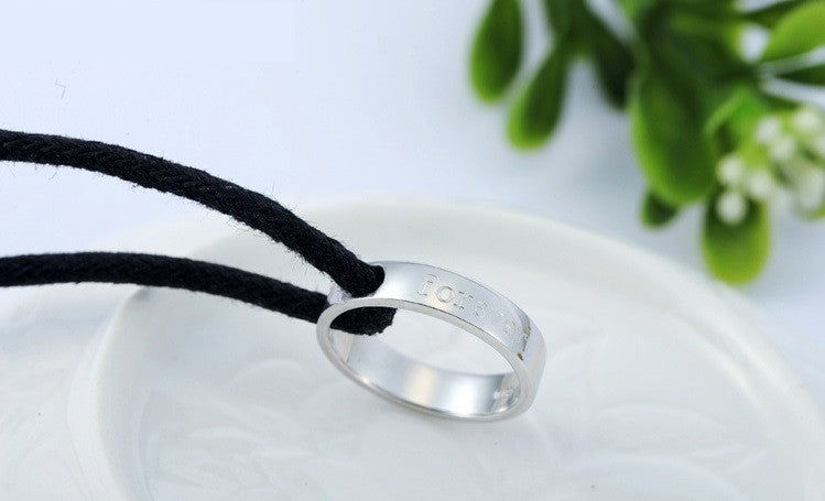 Love You Forever Couple Necklace