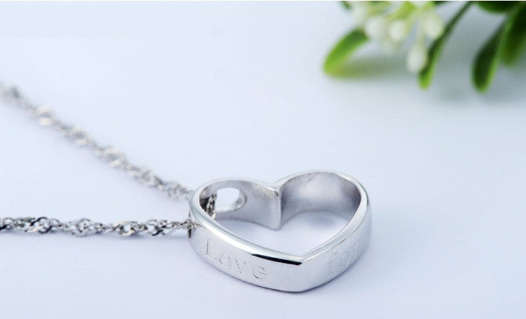 Love You Forever Couple Necklace