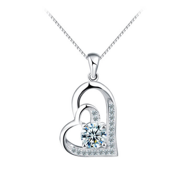 Glint of Heart Necklace