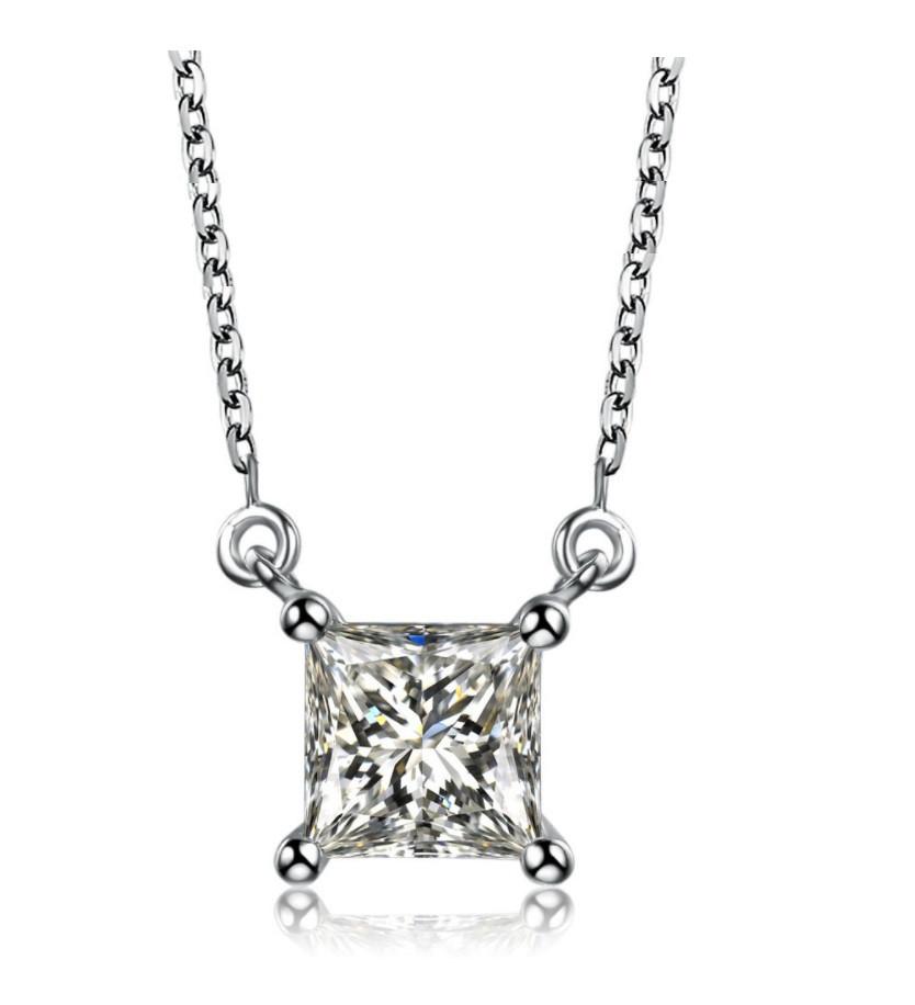 Princess Cut Necklace