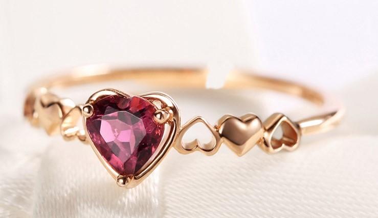 Ruby Love Ring