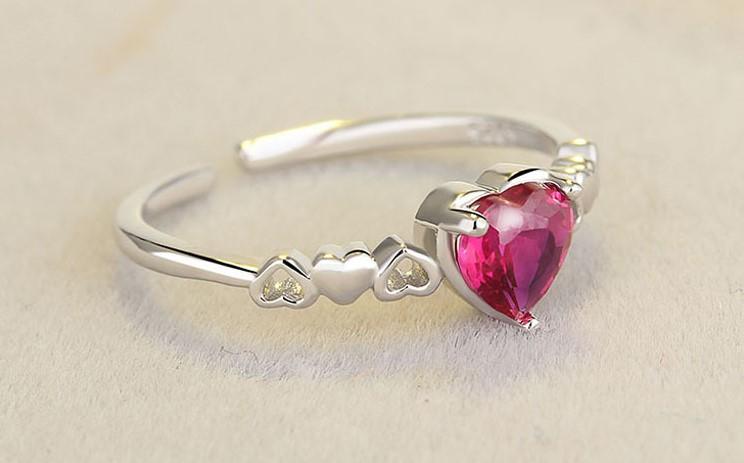 Ruby Love Ring