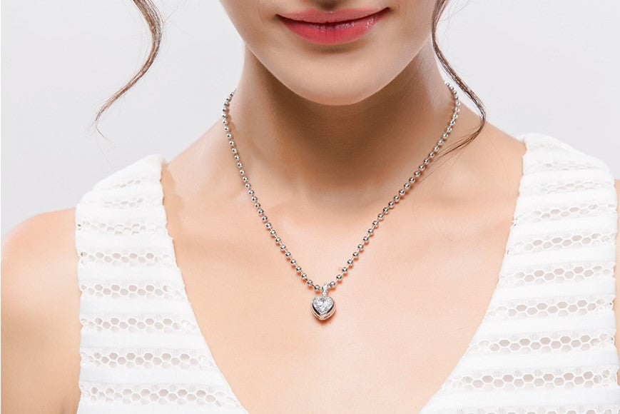 Dangle Heart Necklace