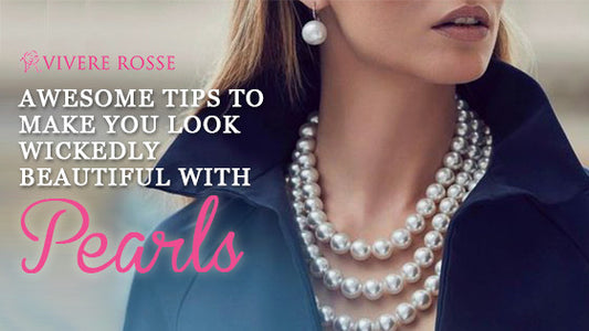 Mix Match Pearls With Outfit