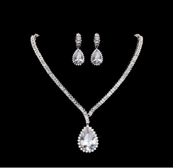 Bridal Jewelry Set Affordable Price - Ocean Heart Luxury Vivere Rosse