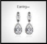 Bridal Jewelry Set Affordable Price - Ocean Heart Luxury Vivere Rosse