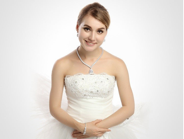 Bridal Jewelry Set Good Design For Sale - Prague Luxury - Vivere Rosse