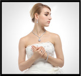 Bridal Jewelry Set Affordable Price - Ocean Heart Luxury Vivere Rosse