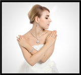 Bridal Jewelry Set Affordable Price - Ocean Heart Luxury Vivere Rosse