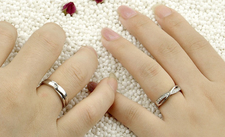 Elegant Couple Rings - VivereRosse