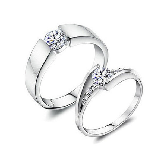 Destinee Couple Rings - VivereRosse