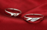 Silver Couple Rings (Cheap With Engraving) - Always Mine - Vivere Rosse