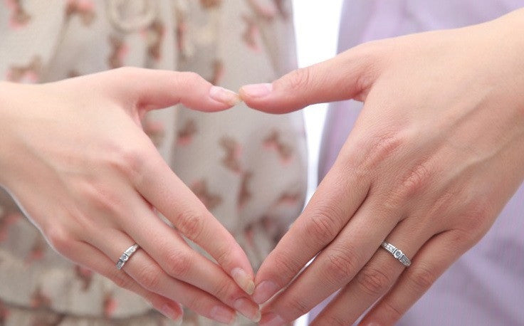 Promise ring foggy finger for male and female