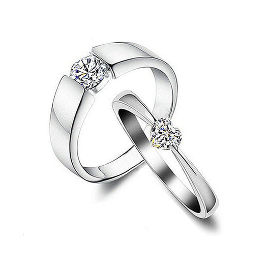 Love Story Couple Rings