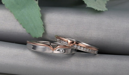 Inseparable Couple Rings