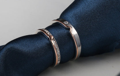 Inseparable Couple Rings