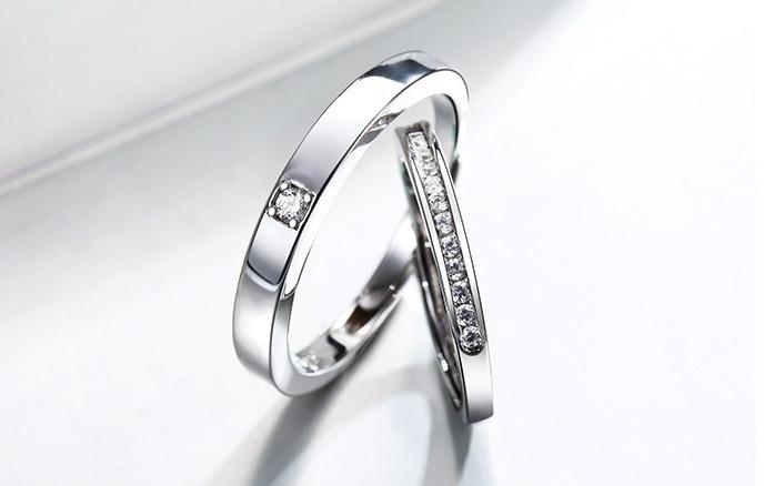 Couple Rings Silver For Sale - Love Within - Vivere Rosse