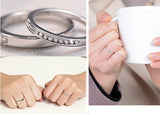 Couple Rings Silver For Sale - Love Within - Vivere Rosse
