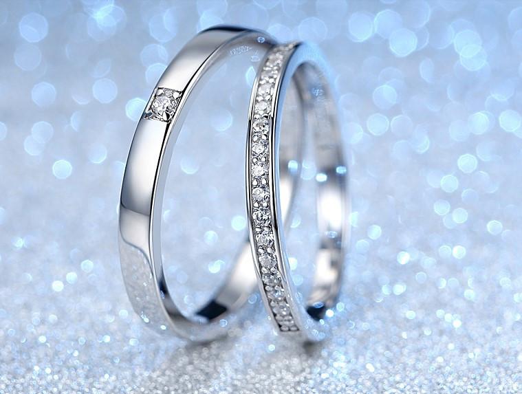 Couple Rings Silver For Sale - Love Within - Vivere Rosse