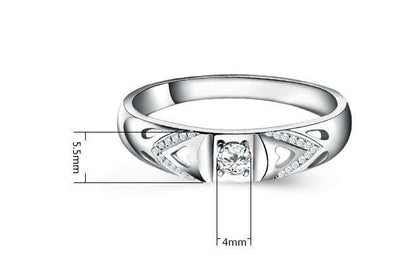 Blissful Love Couple Rings