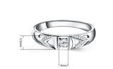 Blissful Love Couple Rings