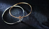 Dazzle Diva Bangle - Rose Gold - VivereRosse