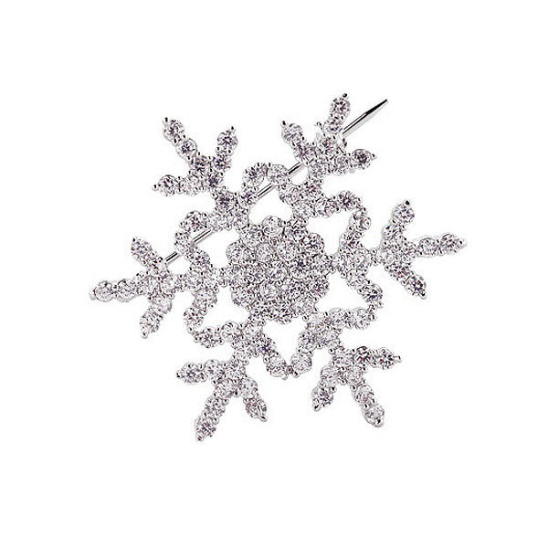 Snowflakes Brooch