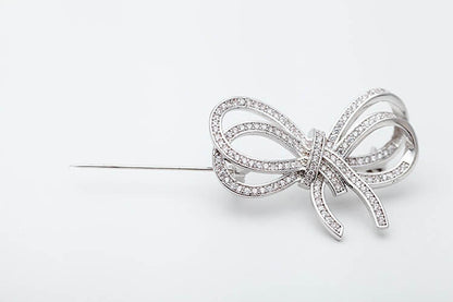 Endearing Love Knot Brooch