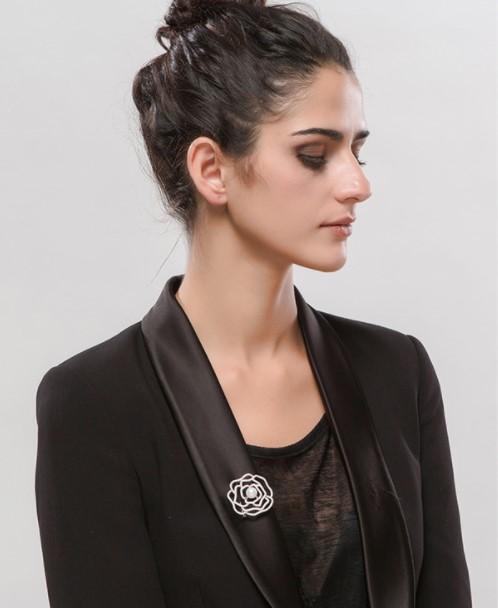 Pearl Amity Brooch