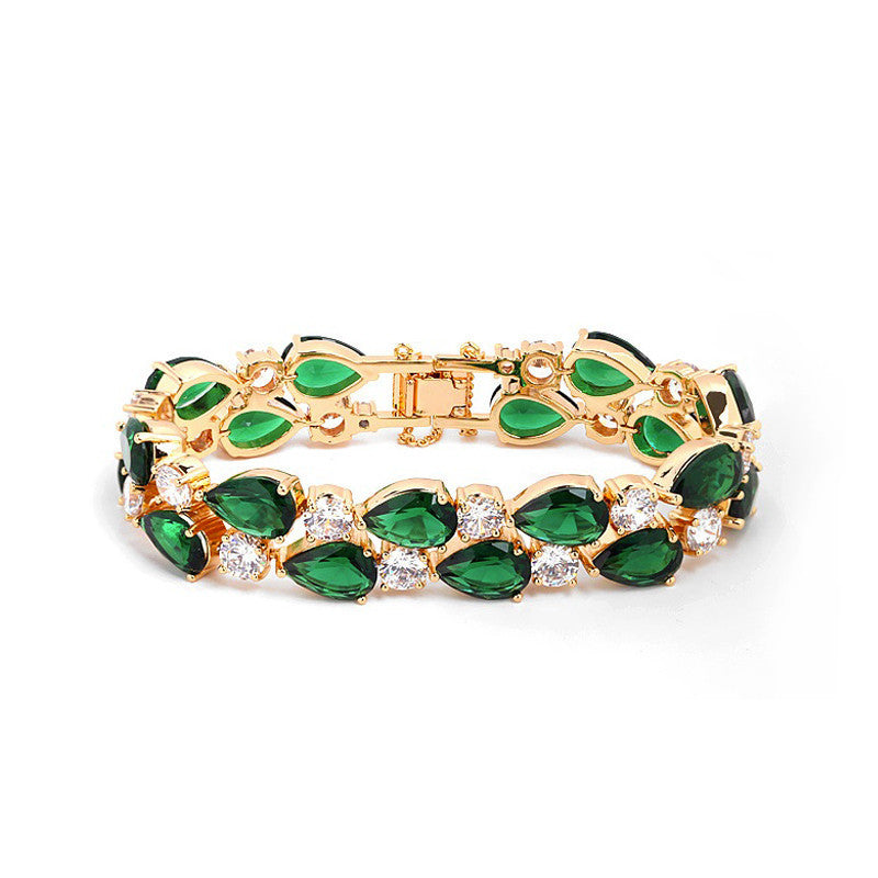 Monalisa Bracelet - Emerald - VivereRosse