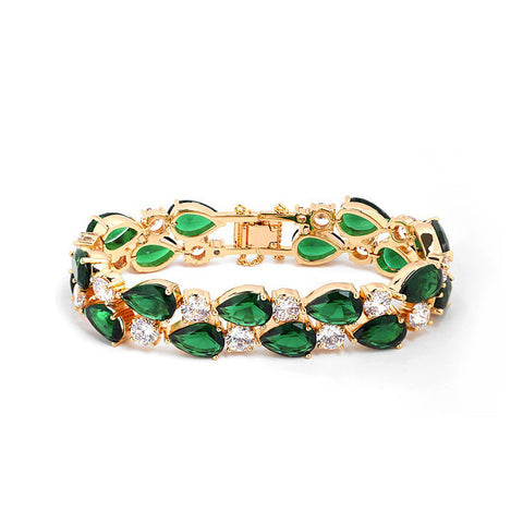 Monalisa Bracelet - Emerald - VivereRosse